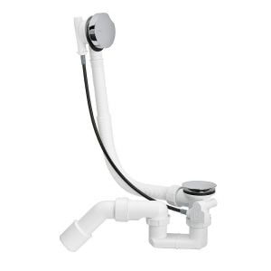 Сифон для ванны автомат Viega Simplex 595678 (для нестандартных ванн удлиненный) 725 мм