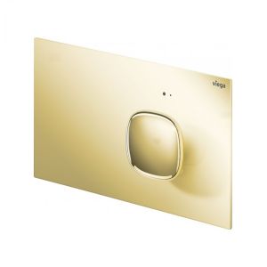 Электронная панель смыва Viega Prevista Visign for More 202 со светодиодной подсветкой, золото