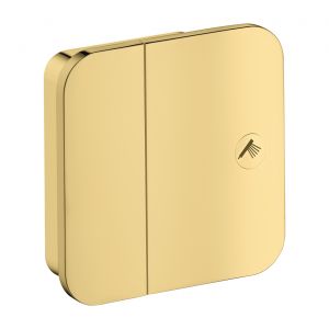 Запорный вентиль скрытого монтажа Axor One (цвет - полированное золото)