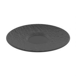Блюдце к чашке для кофе Ø 15,5 см Villeroy & Boch Manufacture Rock Black/Gray